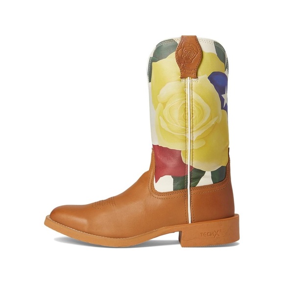 Twisted X Women's Tech X Yellow Rose Western Boots NEW 8,5B - Picture 2 of 8